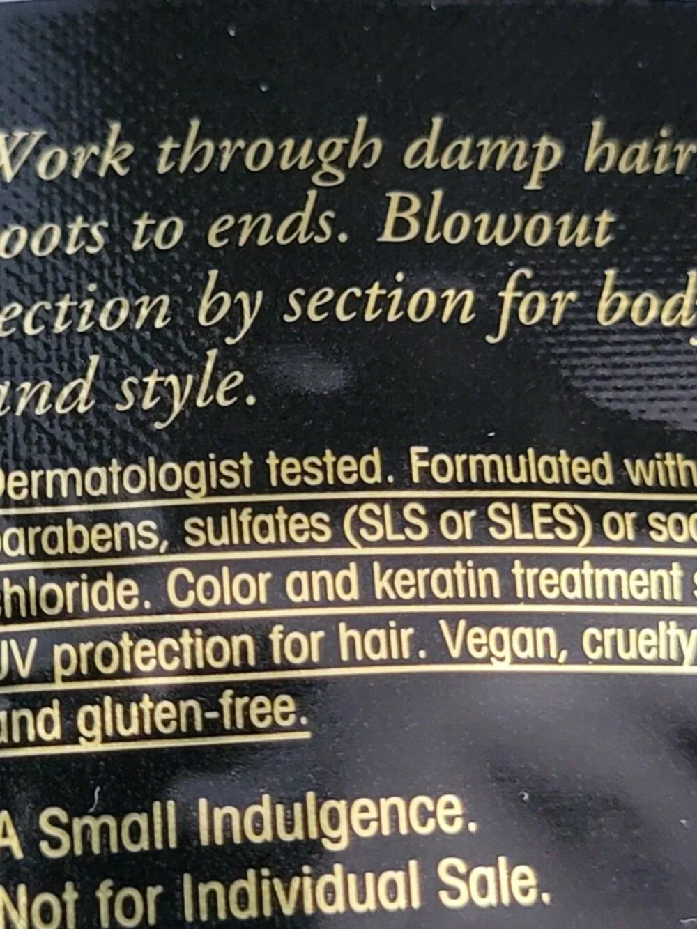 Oribe Hair Samples